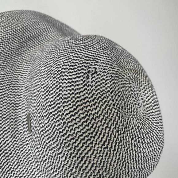 Betmar New York  Wide Brim Sun Hat White Black White Black - Picture 2 of 7